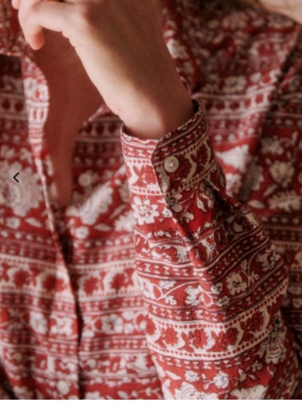 Sezane Pierro Shirt Sara Red